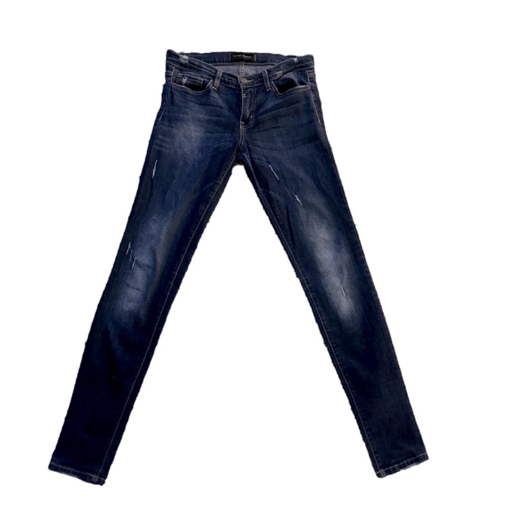 EUC flying monkey lightly distressed skinny jeans size 28
